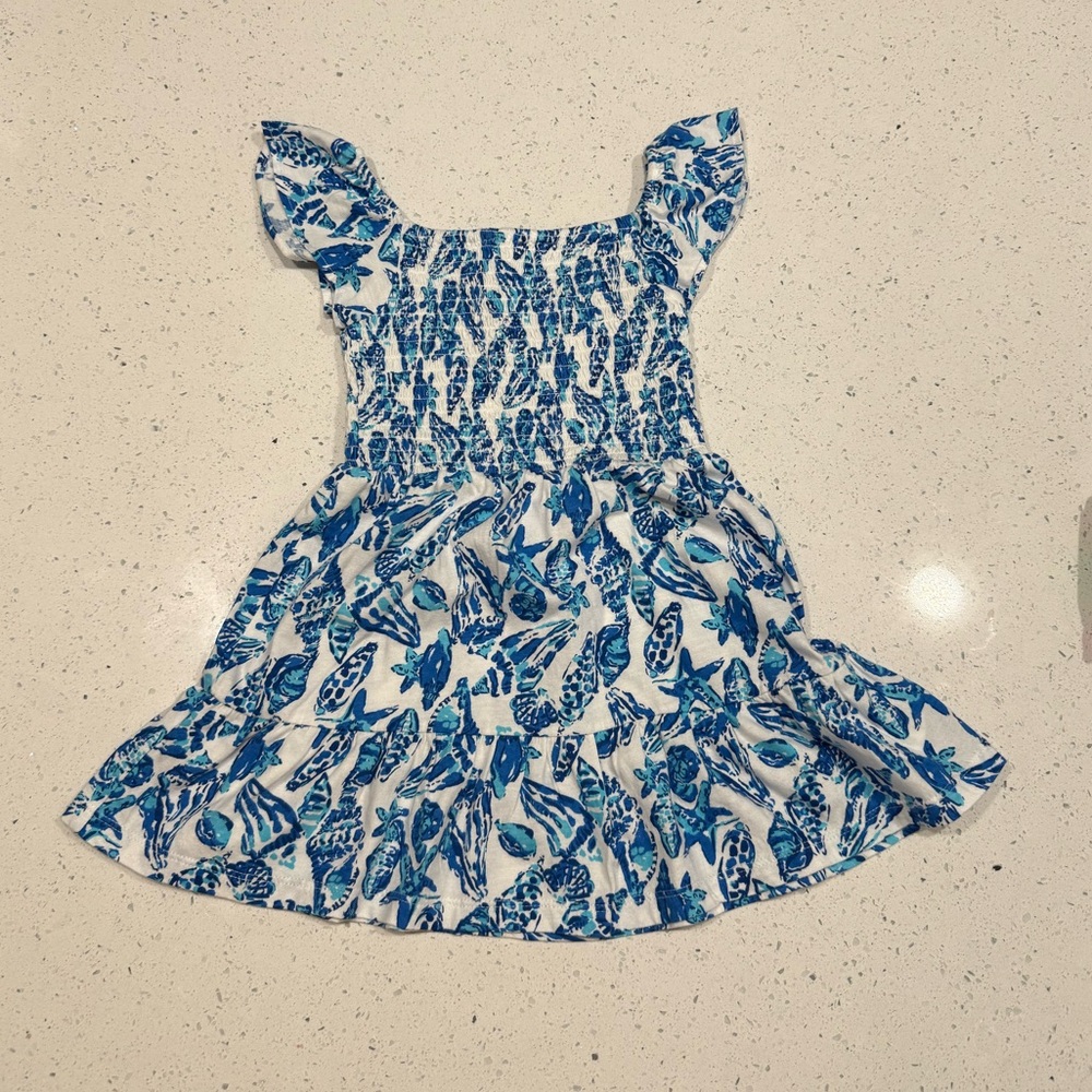 Lilly Pulitzer smocked dress XS